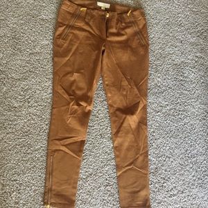 Michael Kors Khaki Cigarette Pants